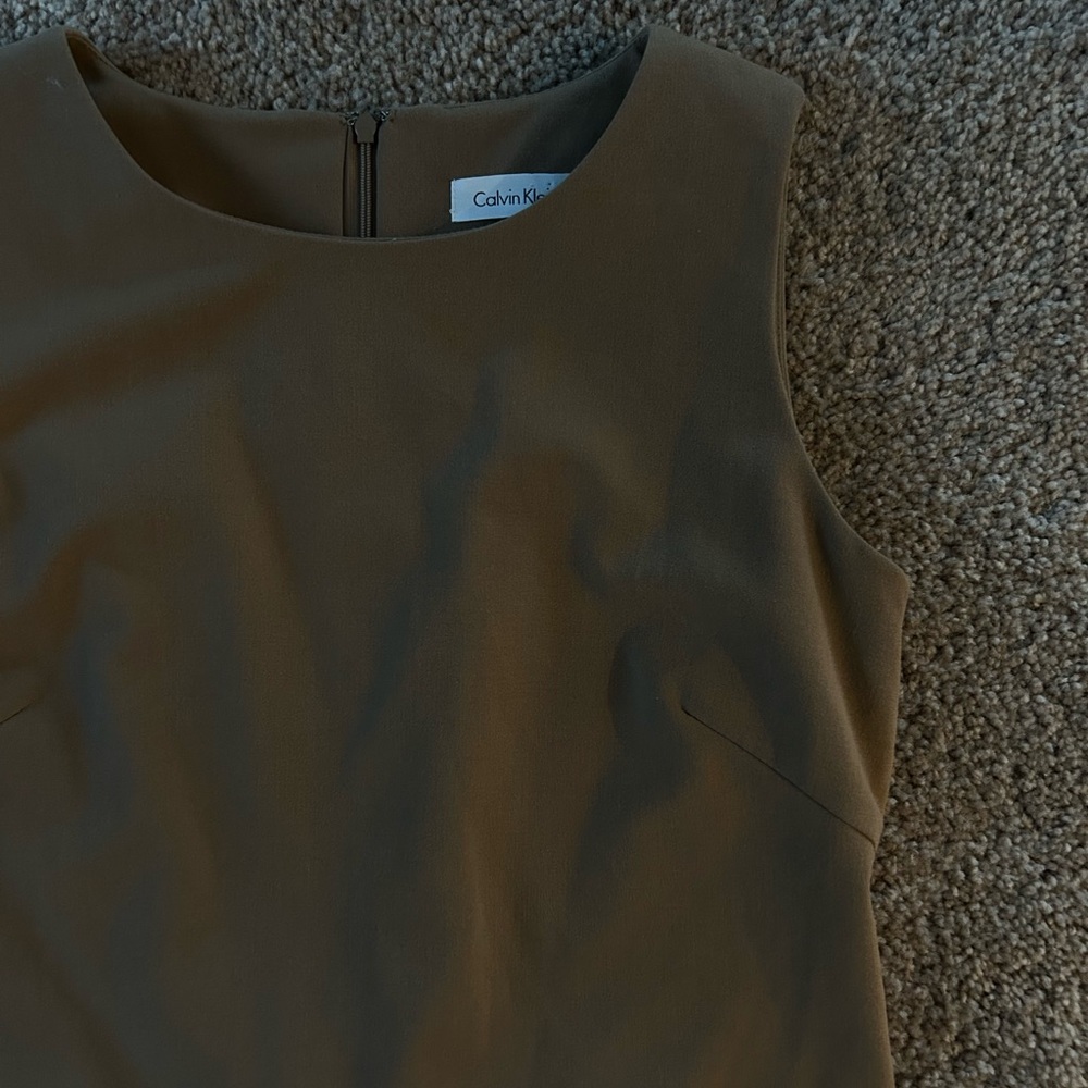 Calvin Klein Khaki Dress
